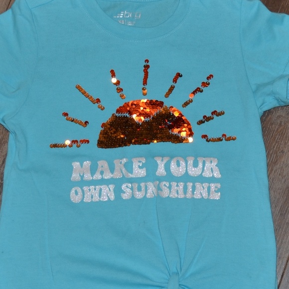 BCG - Blue T-Shirt- Make Your Own Sunshine - Picture 4 of 4